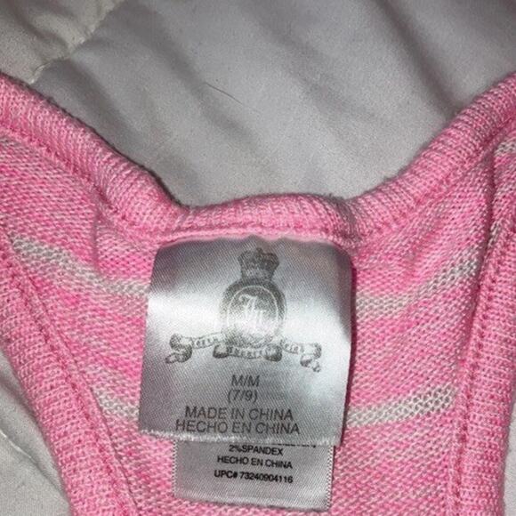 Jerry Leigh Pink Sunflower tank top Size Medium 7-9 - Picture 3 of 6